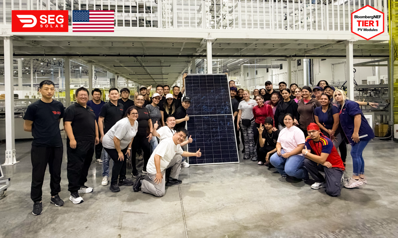 SEG Solar launches heterojunction module production at Texas plant