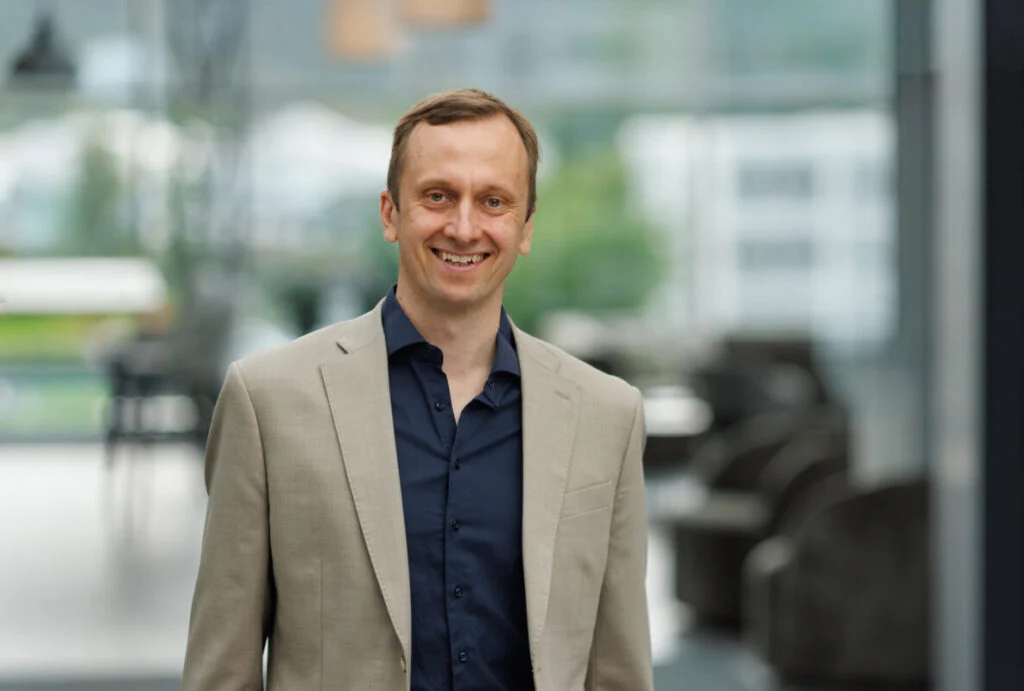 Glint Solar's Simen Fure Jørgensen.