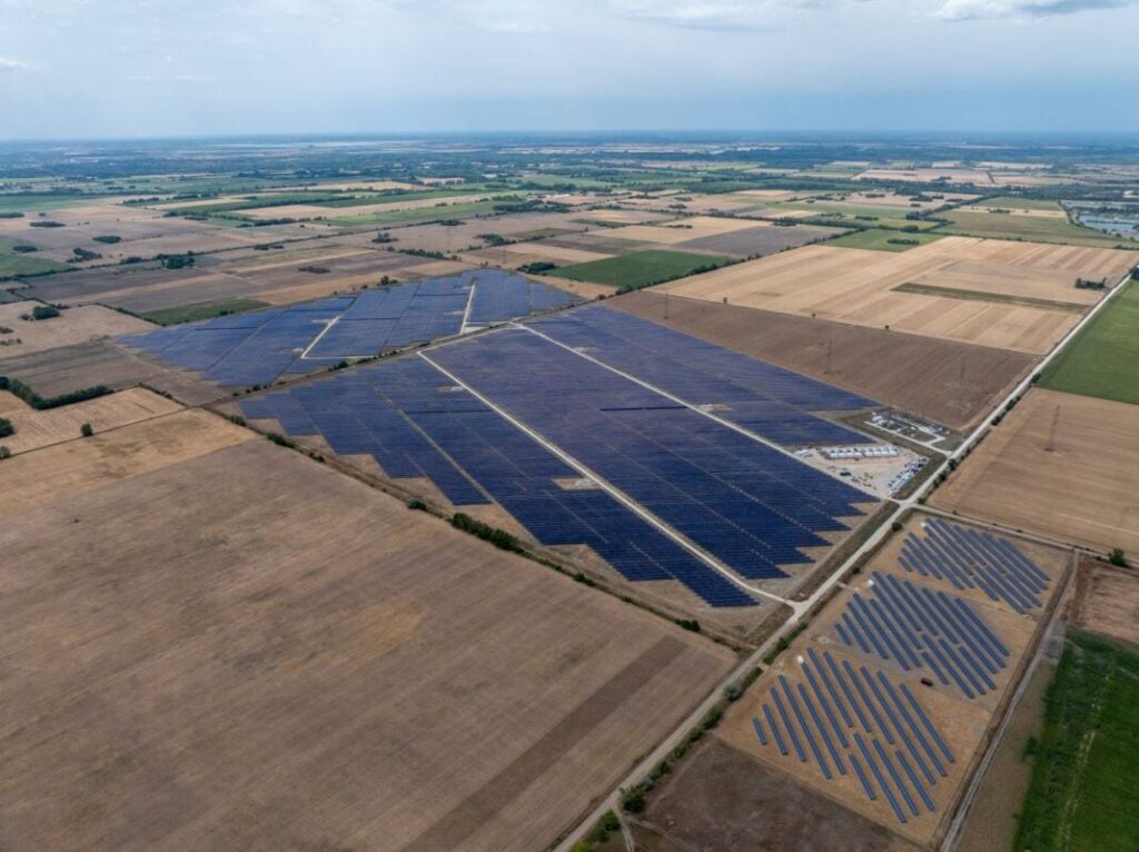 The Solar Markt Group's Hódmezővásárhely solar-plus-storage project.