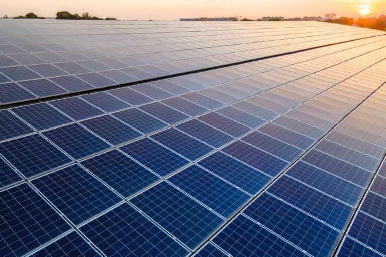 Solar modules.