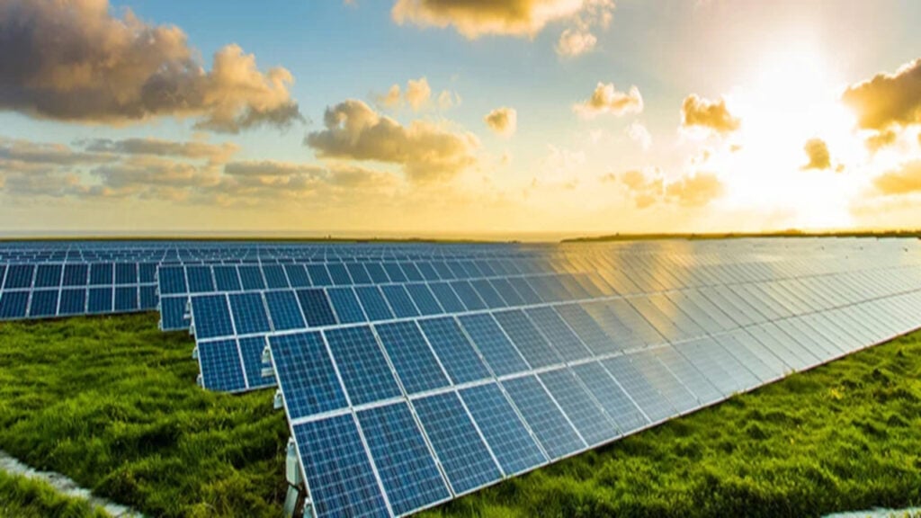 A solar project in New York.