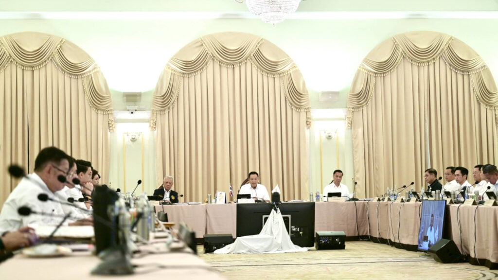 A government meeting in Thailand.