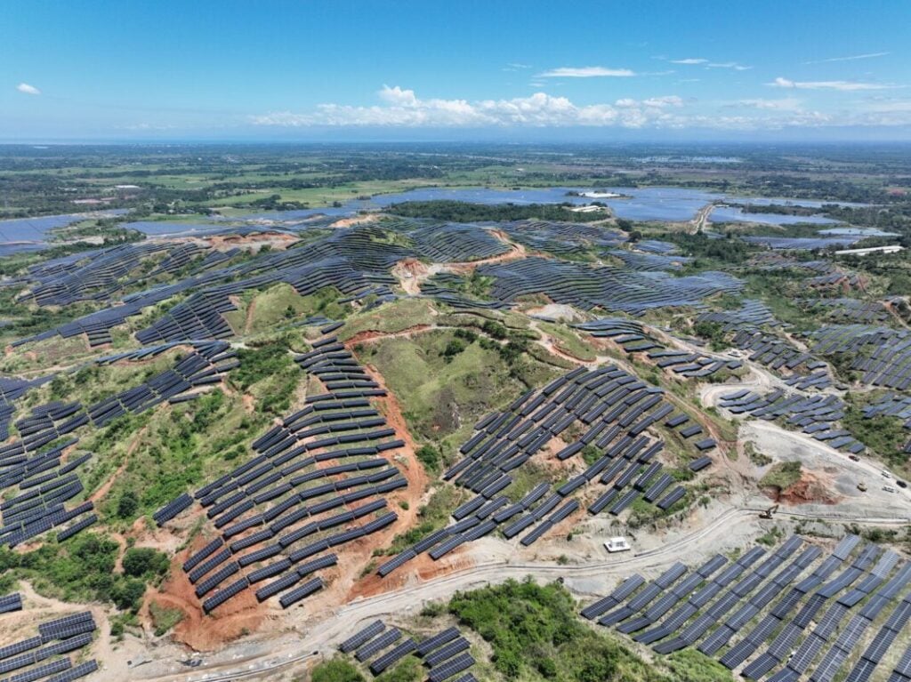 Vena Energy's Bugallon solar PV project in the Philippines.