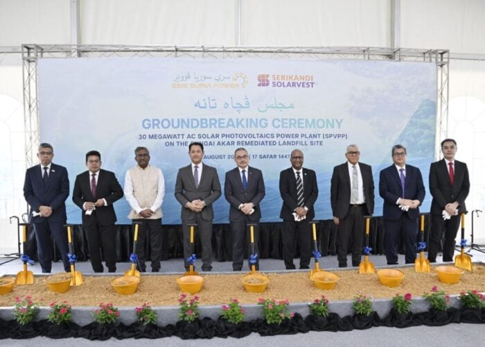 the plant will generate over 64,000MWh of clean electricity annually. Image: Ministry of Finance and Economy, Government of Brunei Darussalam.