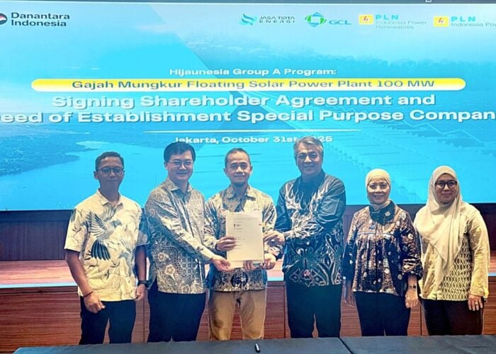 The deal includes the 100 MW Banyuwangi ground-mounted solar project and the 100 MW Gajah Mungkur floating solar project. Image: GCL Technology.
