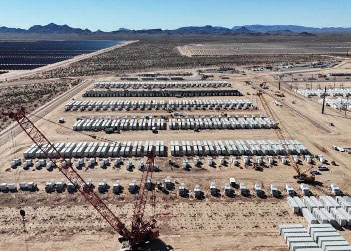 The projects are contracted under 15-year “busbar” power purchase agreements (PPAs) with Southern California Edison for delivery into California market (CAISO). Image: Hanwha Renewables via LinkedIn.