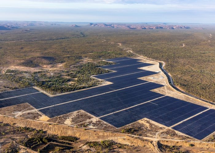 Genex’s 50MW Kidston Solar Project in Queensland. Image: Genex Power