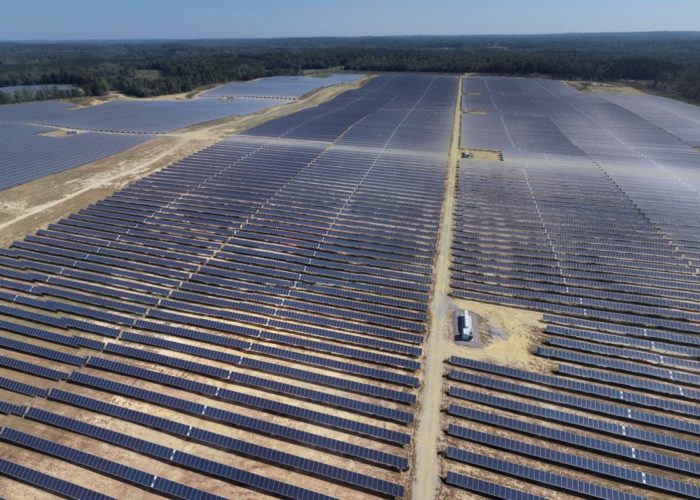 A 102MWp solar project in North Carolina. Image: NextEnergy Capital.