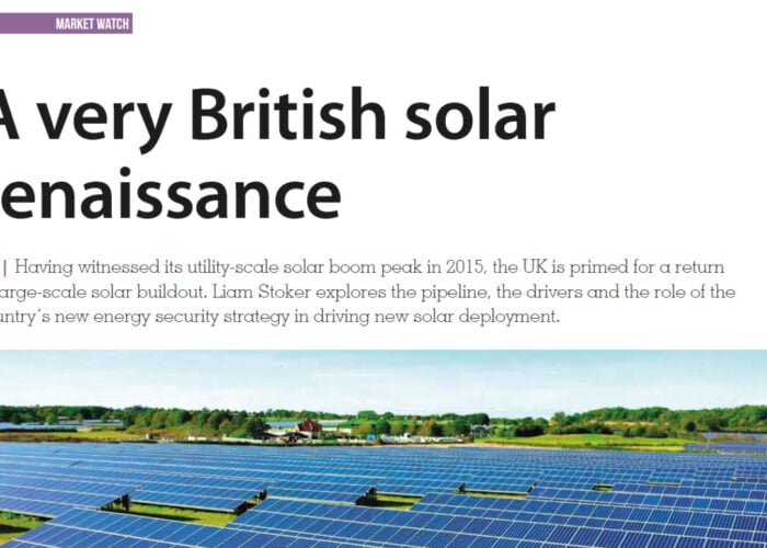 A very British solar renaissance