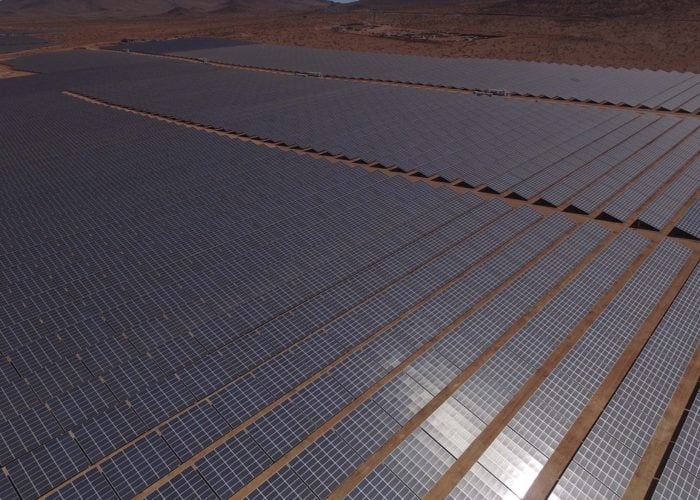 Acciona’s El Romero Solar plant in Chile. Image: Acciona.