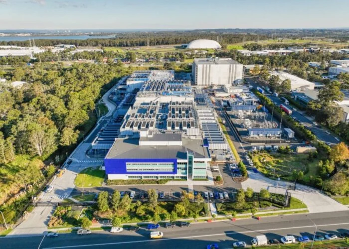 The 110MW SYD1 hyperscale AI data centre in Sydney, New South Wales. It is owned by AirTrunk, a data centre developer and owner founded in Australia in 2015. Image: AirTrunk.
