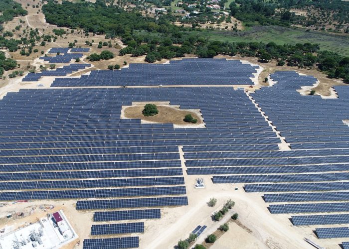 Iberdrola’s Algeruz II solar project (pictured) was awarded to the company in Portugal’s 2019 auction and was commissioned in August. Image: Iberdrola.