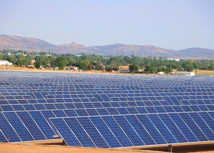 The Chino Valley solar project in Arizona. Image: Arizona Public Services