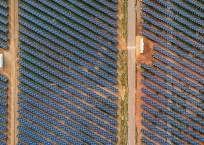 The 26MW Assemini solar plant in Sardinia. Image: Eni.