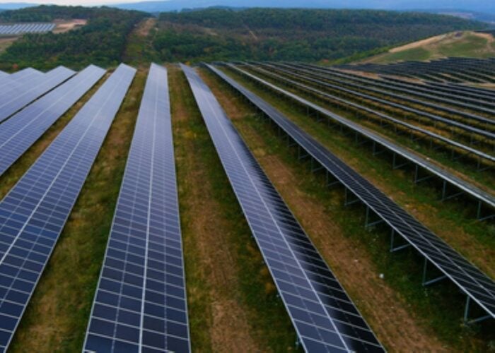 The CPV Backbone Solar project is located on a reclaimed, decommissioned coal mine site. Image: CPV Renewable Power.