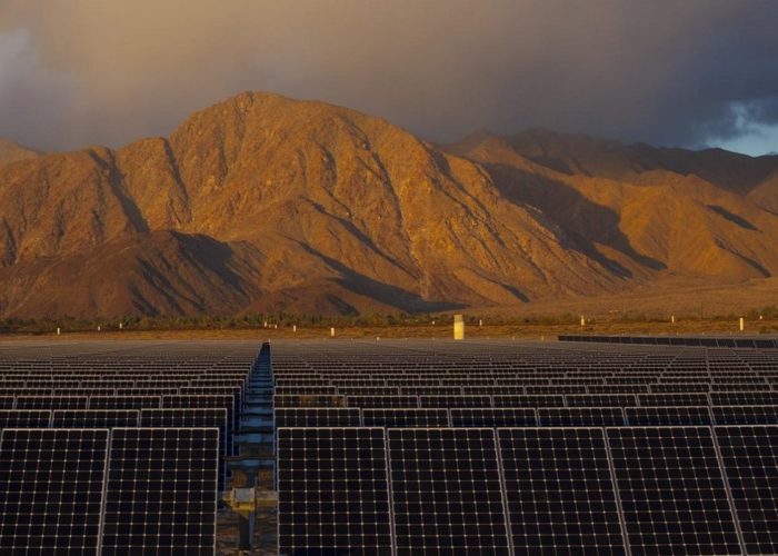 A community microgrid in Borrego Springs, California. Image: Sempra Energy.