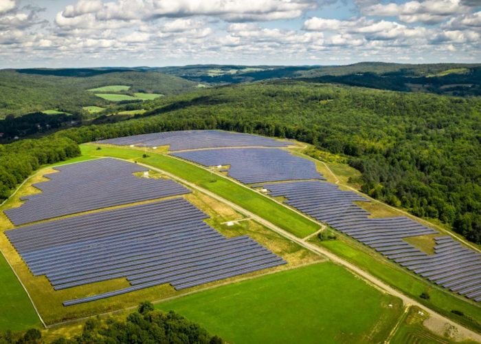 A solar project from CS Energy in New York state. Image: CS Energy.