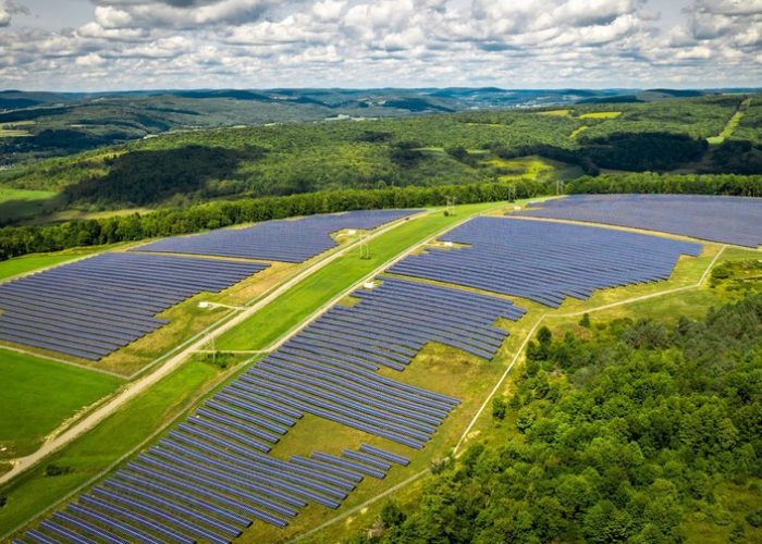 Located in Chenango County, New York, CS Energy completed this solar project in the fall of 2020.