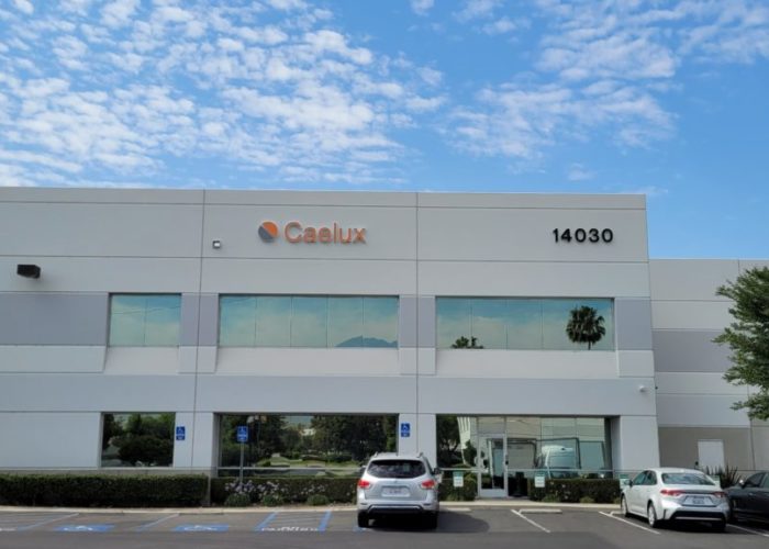 The company's Baldwin Park location. Image: Caelux