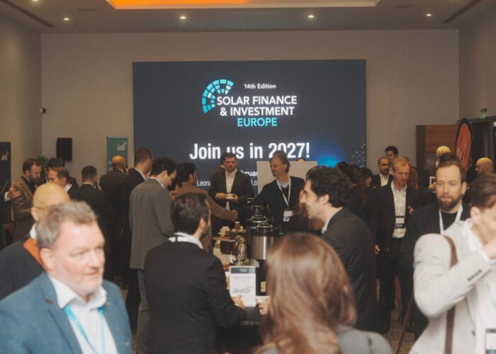 Attendees at Solar Finance & Investment Europe 2026.