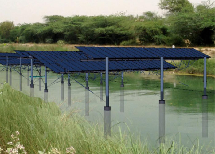 Canal_top_solar_India_Peda_punjab