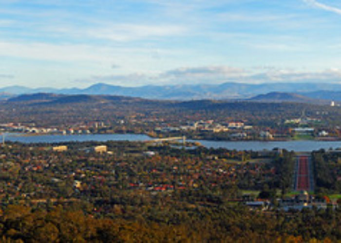 The city of Canberra. Credit: Greg Schechter via Flickr