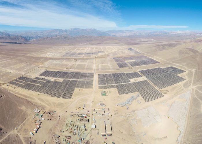 Mainstream’s Andes Renovables platform includes 350MW of solar PV. Image: Mainstream Renewable Power.