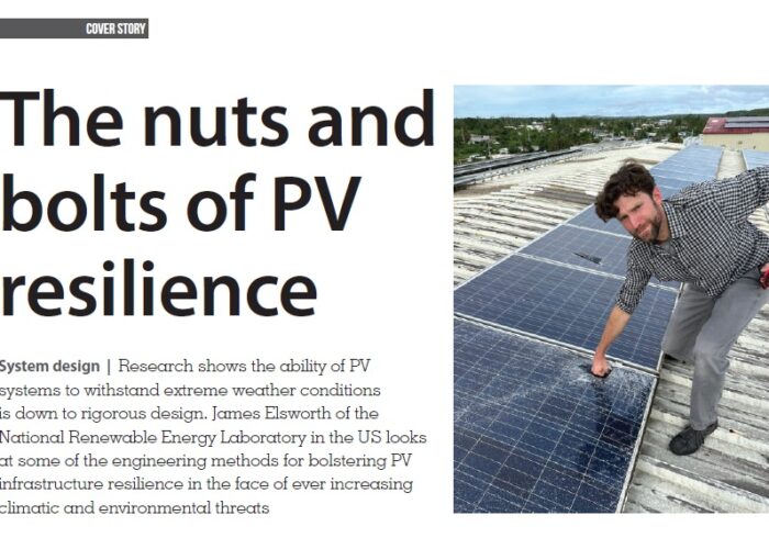 Cover Story - The nuts and bolts of PV resilience