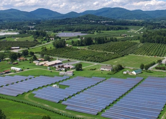 A 3MW project in North Carolina operated by Cypress Creek. Image: Cypress Creek Renewables.