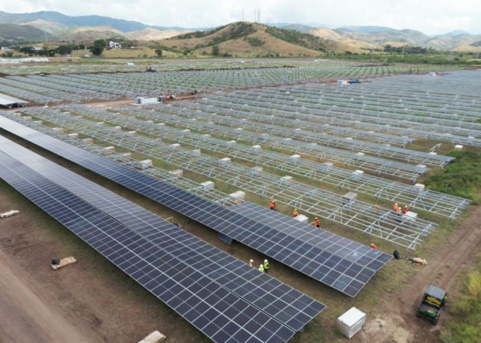 The Puerto Rican solar-plus-storage project is expected to start operations at the end of 2024. Image: Lord Construction.