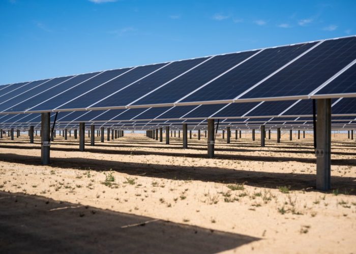 Distributed Solar Development’s PV project at California’s Lost Hills Oilfield. Image: Distributed Solar Development.