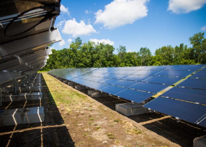 An ENGIE solar project in the US state of Massachusetts.