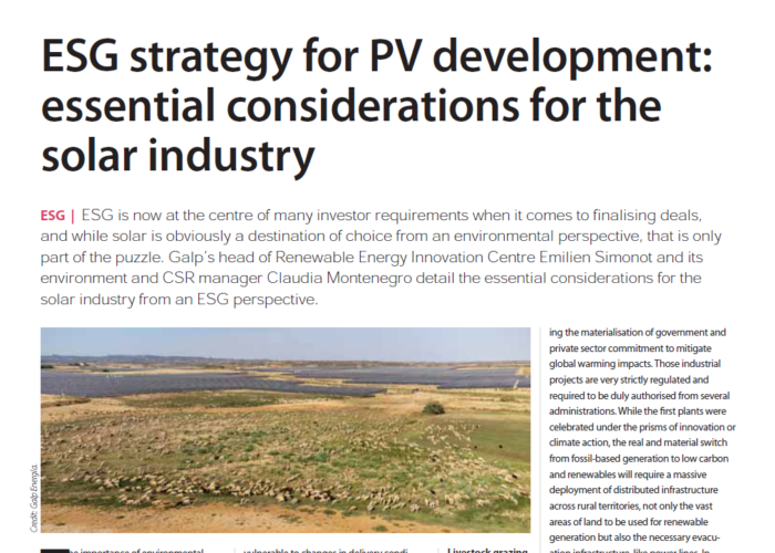 ESG strategy for PV development_essential considerations for the solar industry