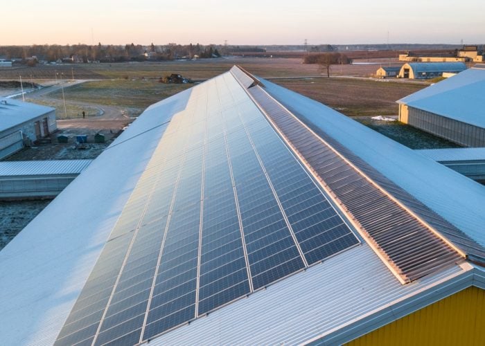 Rooftop solar in Estonia. Image: Enefit Green.