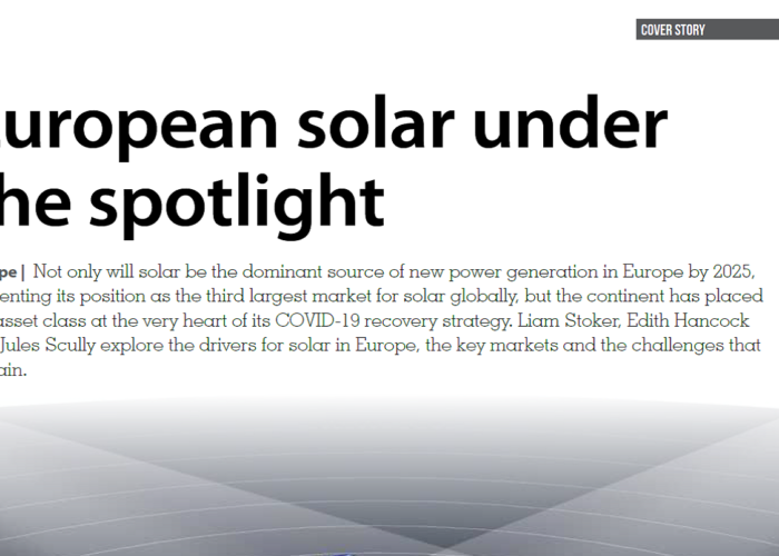 European solar under