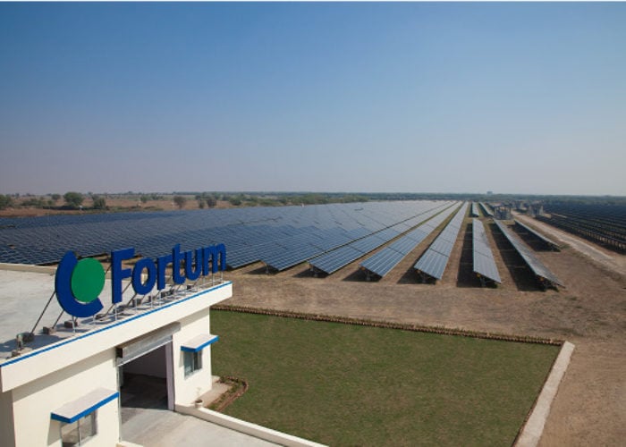 Fortum has developed and constructed 680MW of solar in India since 2013. Image: Fortum.