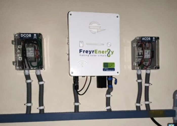 The company said the inverters have an IP65 enclosure rating and protection against short circuits, overloads, overheating and voltage surges. Image: Freyr Energy.