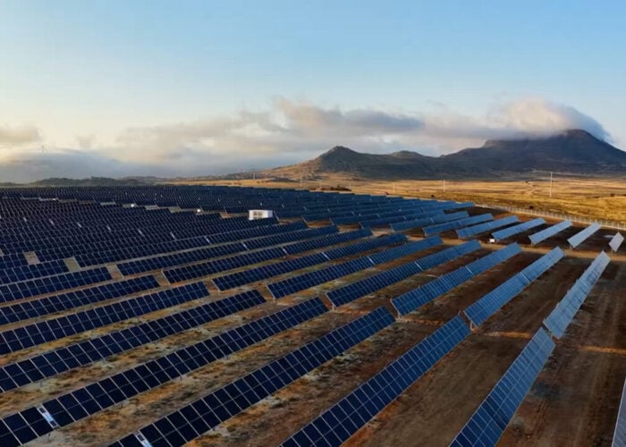 Mooi Plaats is a 283MWp solar project near Noupoort in South Africa’s Northern Cape, developed and constructed by Envusa Energy. Image: GameChange Energy via PRN.