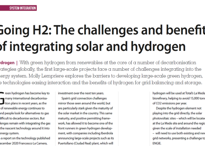 Going H2 The challenges and benefits
