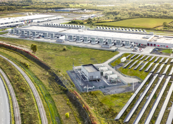 Google Belgium data centre solar storage