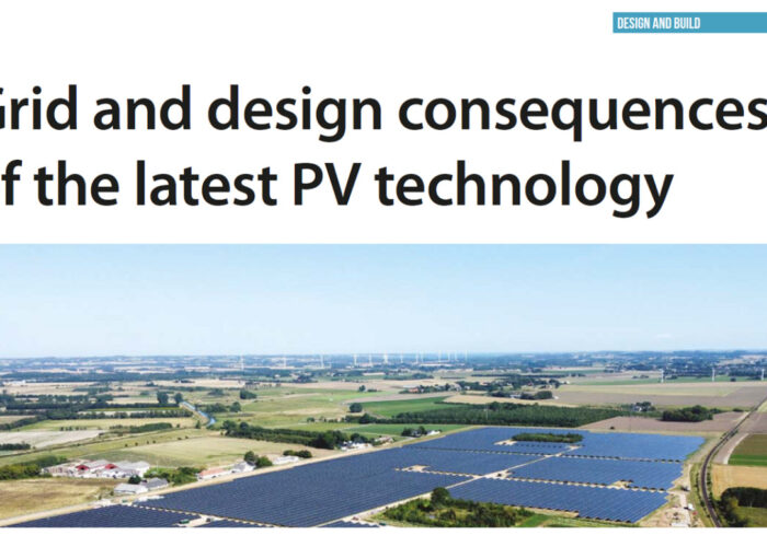 Grid and design consequences of the latest PV technology