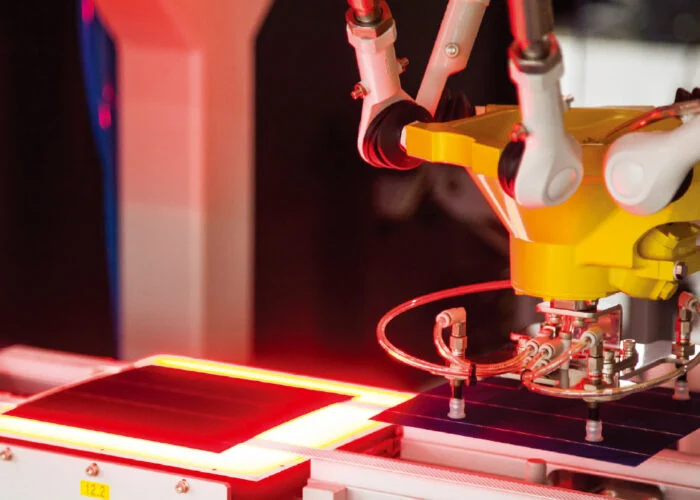 Hanwha Qcells testing lab