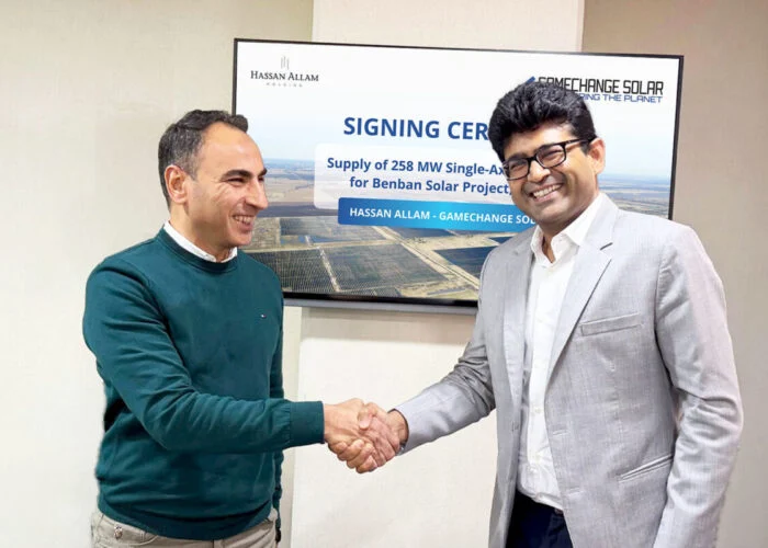 GameChange Solar - Hassam Allam Benban Project Signing