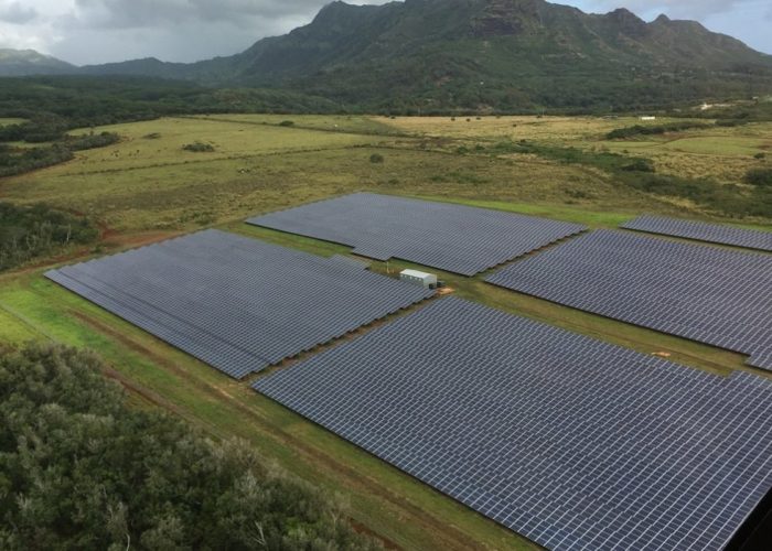 An operational solar-plus-storage project on Hawaii’s Kauai Island. Image: ABB.