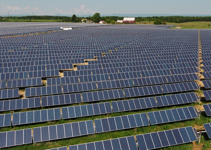 A solar project from Hecate in Virginia. Image: Hecate Energy.