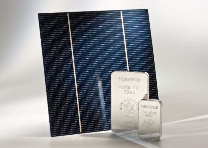 Heraeus_PV_cell_and_silver_block_CROPPED