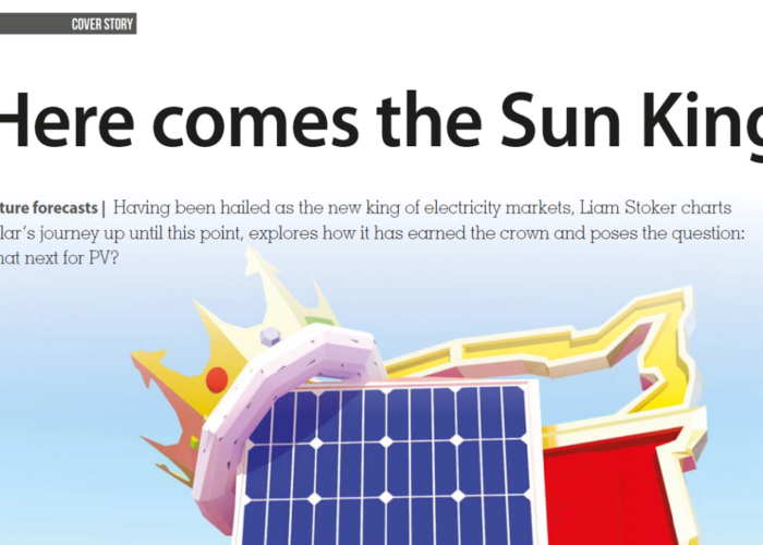 Here comes the Sun King