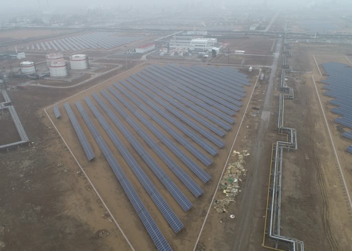 20MW solar project in Volgograd, Russia, with Hevel modules. Image: Hevel