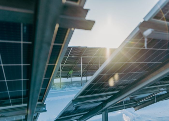 Ilmatar's Joroinen airport solar farm in Finland. Image: Ilmatar.