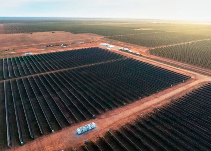 The system will span 15 hectares at the Koompartu property near Monash. Image: AGL.